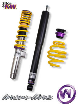 KW 10210075 Coilover Kit INOX V1 AUDI A4; (B8, B81) Photo-0