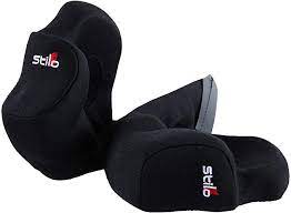 STILO YA0232-30 Spare cheek pads for WRC helmet, black, 30 mm Photo-0