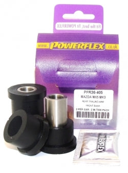 POWERFLEX PFR36-405 x2 Rear Trailing Arm Front Bushing MAZDA Miata (2006+) Photo-0