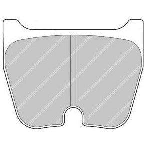 FERODO FRP3113R Front Brake Pads DS3000 for FORD Focus WRC Asphalt Spec (DAW / DBW) 1998-2007 Photo-0