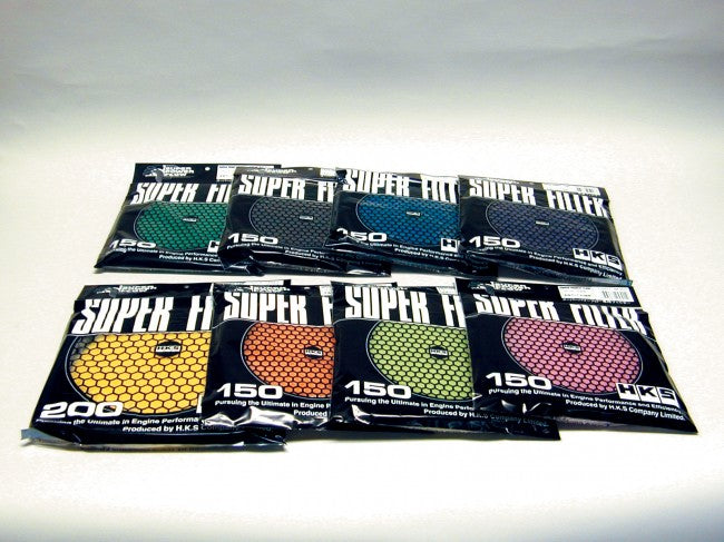 HKS 70001-AK032 Super Power Flow Filter 200mm Red Photo-0