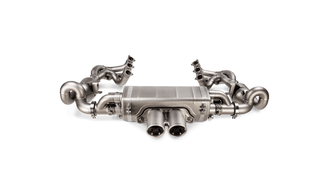 AKRAPOVIC E-PO/T/7 Evolution Header Set (Titanium) for PORSCHE 911 GT3 / GT3 TOURING (992) 2021-2024 Photo-1 