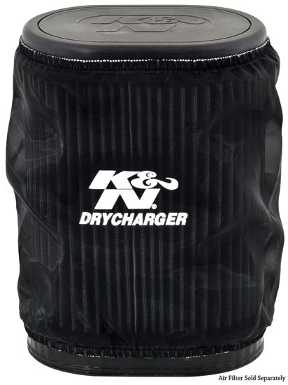 K&N YA-7008DK Air Filter Wrap DRYCHARGER Wrap; YA-7008, BLACK Photo-1