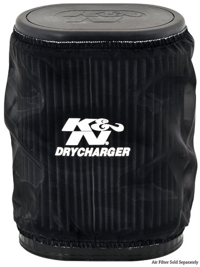 K&N YA-7008DK Air Filter Wrap DRYCHARGER Wrap; YA-7008, BLACK Photo-1 