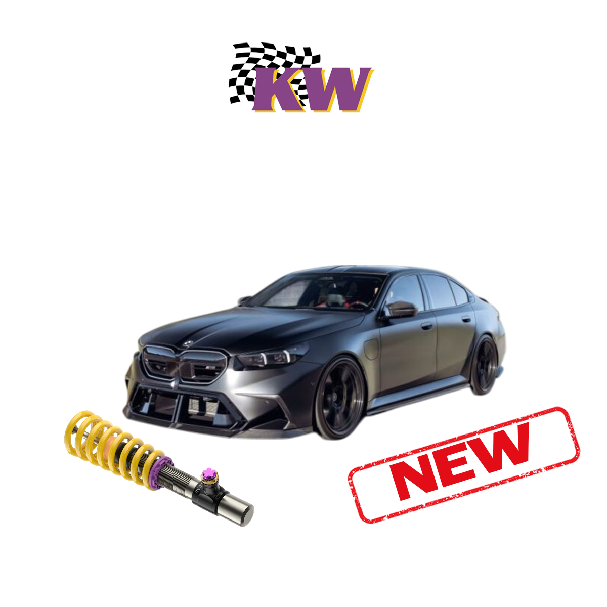 KW V4 Coilovers BMW M5 G90 | ATOMIC-SHOP