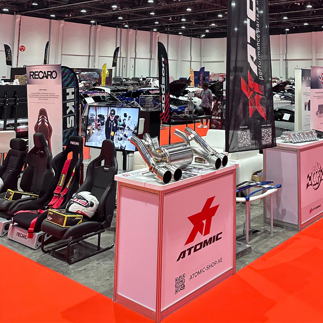 Exhibitor stand on CSE 2025 | ATOMIC-SHOP