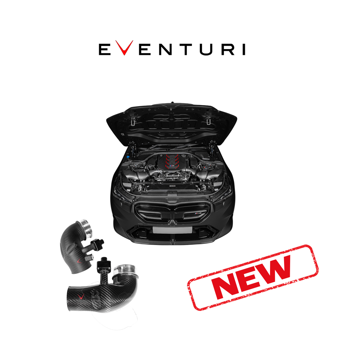New Gloss and Matte Eventuri Turbo Inlets for BMW M5 G90/ G99 | ATOMIC-SHOP
