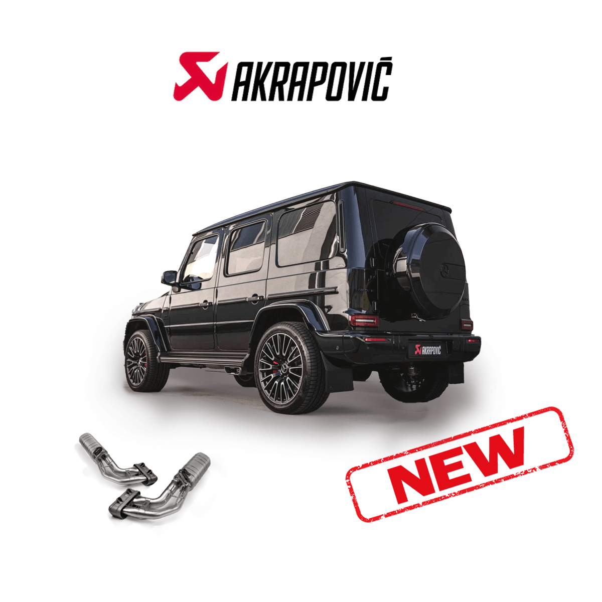 Evolution Line (Titanium) for Mercedes-AMG G63 (W465) | ATOMIC-SHOP