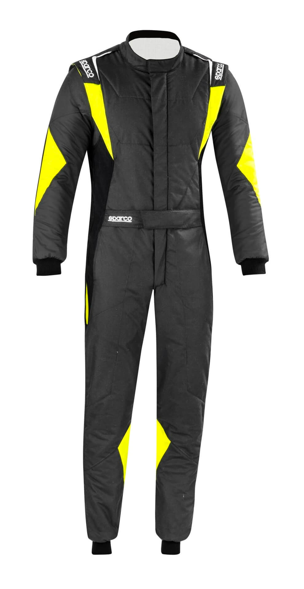 SPARCO 00114254GSGF Racing suit SUPERLEGGERA R564, FIA 8856-2018, grey/yellow, size 54 Photo-0 