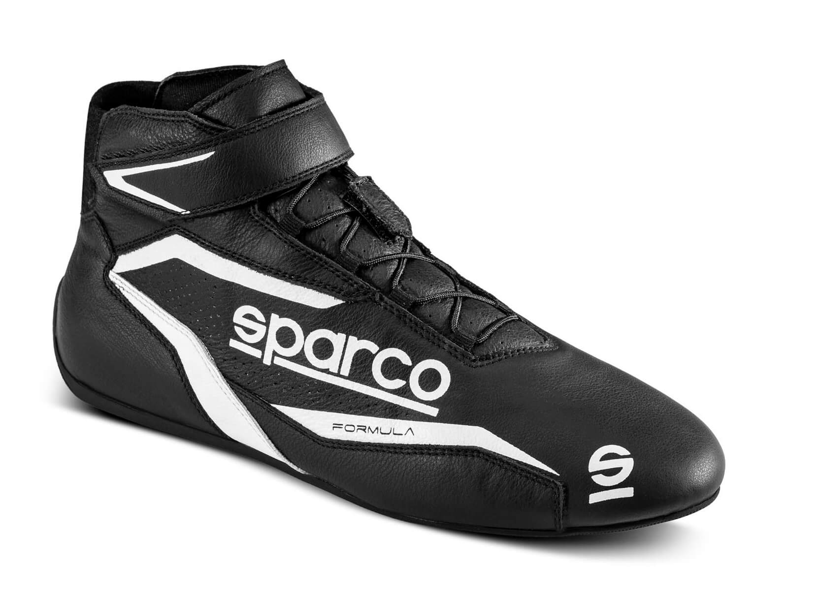 SPARCO 00129640NRBI FORMULA Racing shoes, FIA 8856-2018, black/white, size 40 Photo-0 