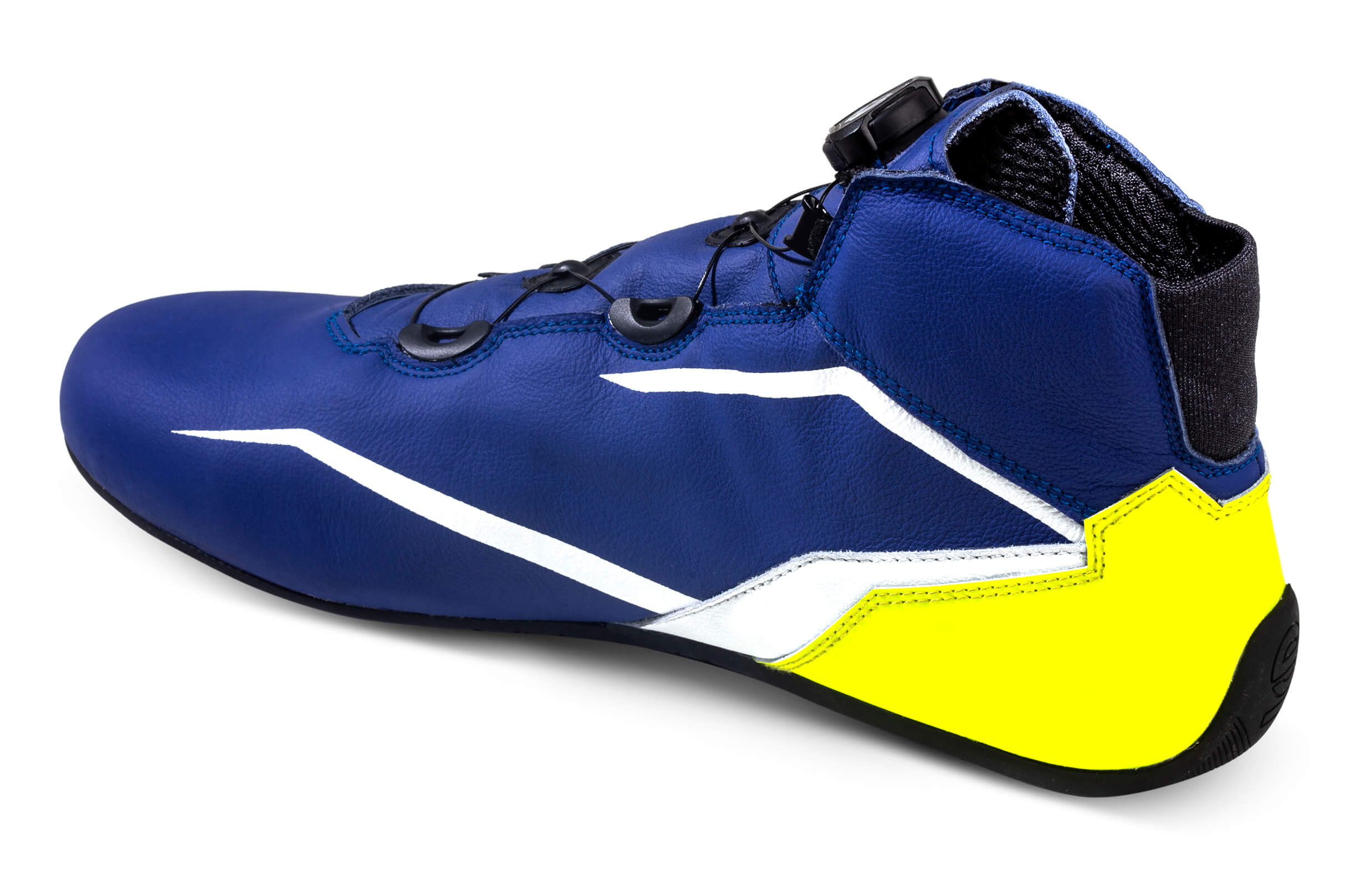 SPARCO 00129846AZGF K-FORMULA Karting shoes, CIK, blue/yellow, size 46 Photo-1 