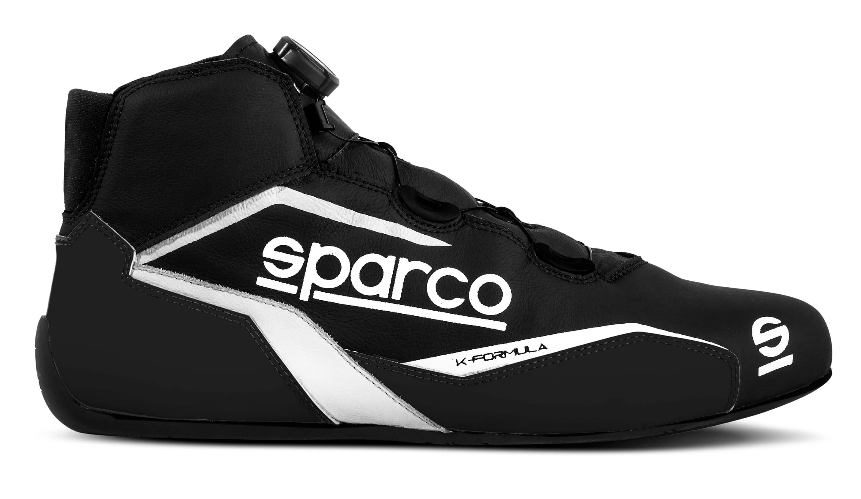 SPARCO 00129846NRBI K-FORMULA Karting shoes, CIK, black/white, size 46 Photo-0 