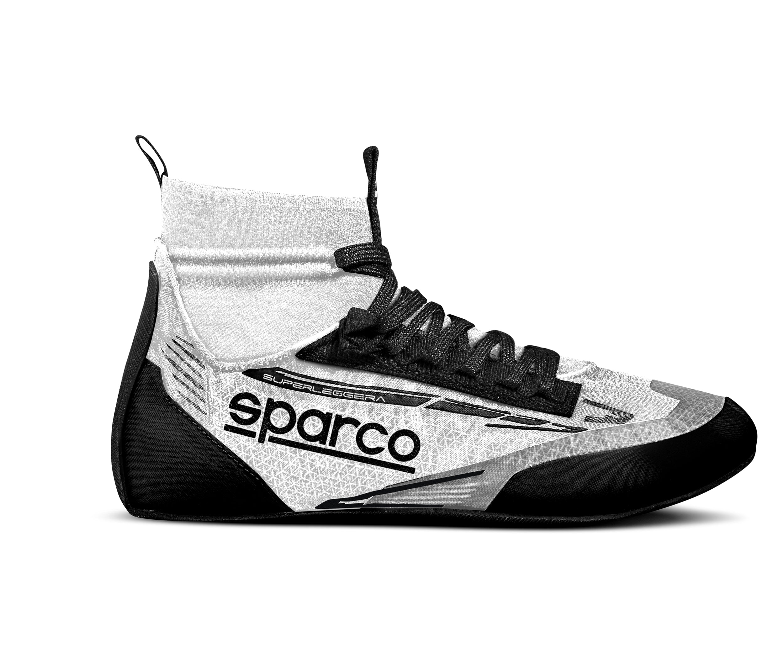 SPARCO 0012A344BINR SUPERLEGGERA (Fabric) Racing shoes, FIA 8856/2018, white/black, size 44 Photo-0 