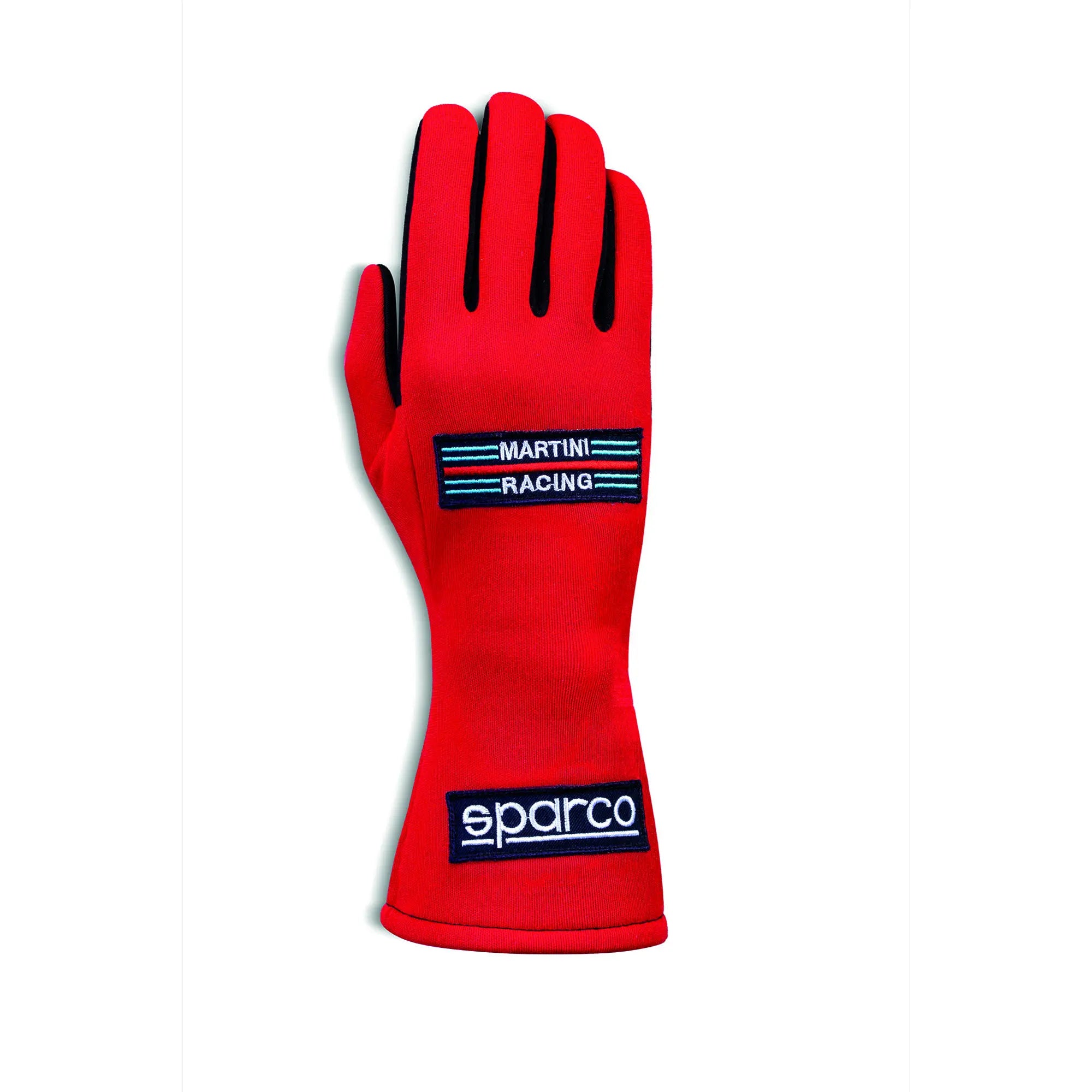 SPARCO 00136308MRRS LAND CLASSIC MARTINI RACING Gloves, FIA 8856-2018, red, size 8 Photo-0 