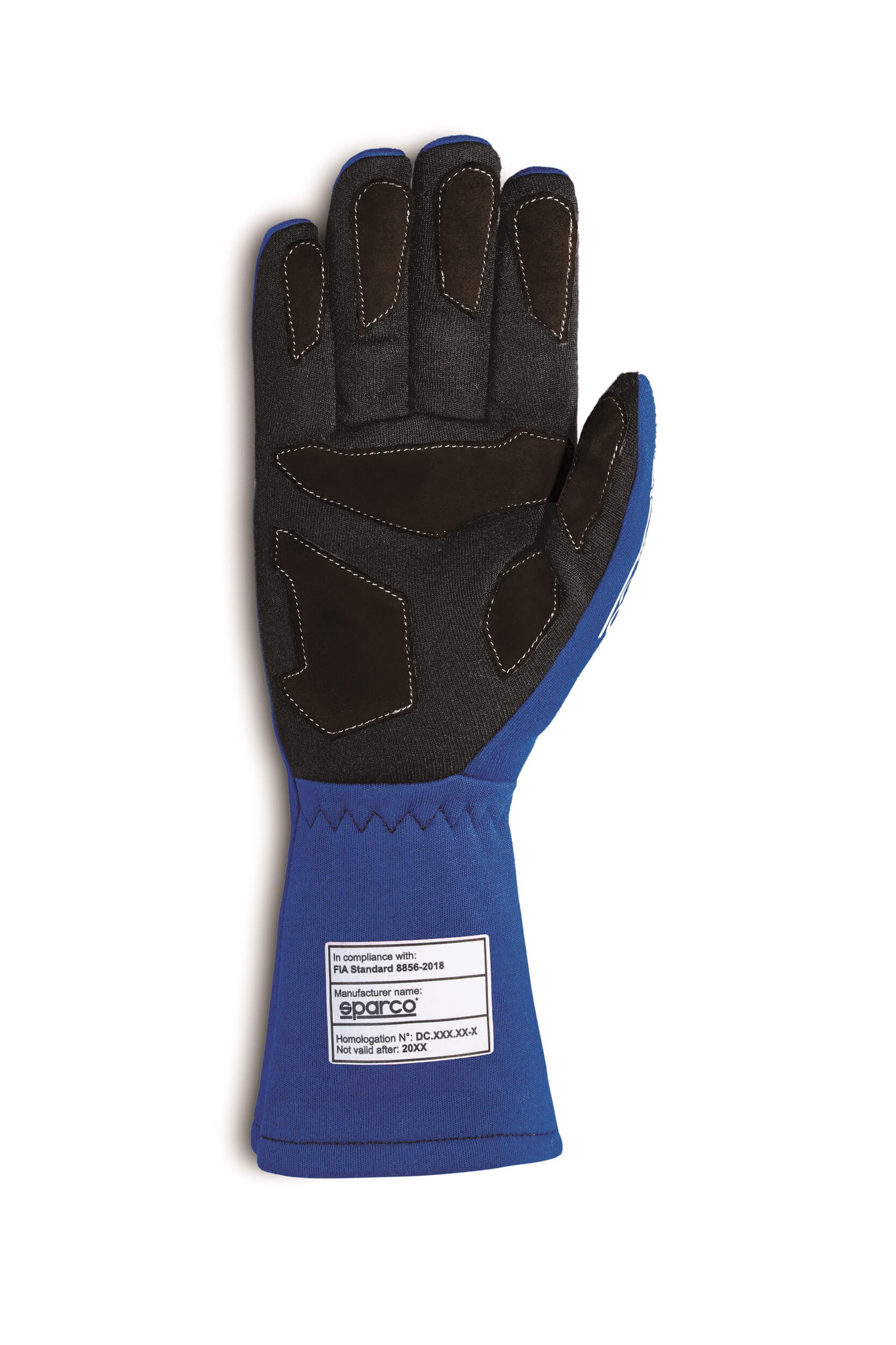 SPARCO 00136311EB LAND 2022 Racing gloves, FIA 8856-2018, blue, size 11 Photo-1 