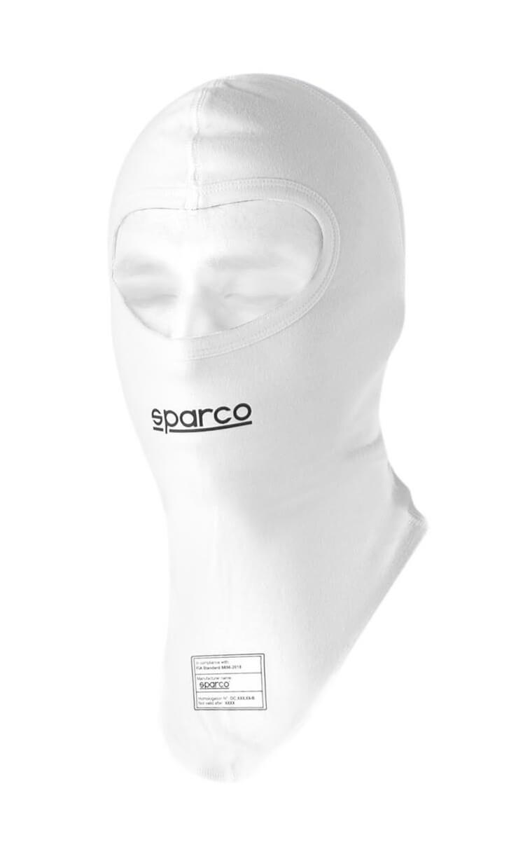 SPARCO 001405BO Racing balaclava RW-7, FIA 8856-2018, white, one size Photo-0 