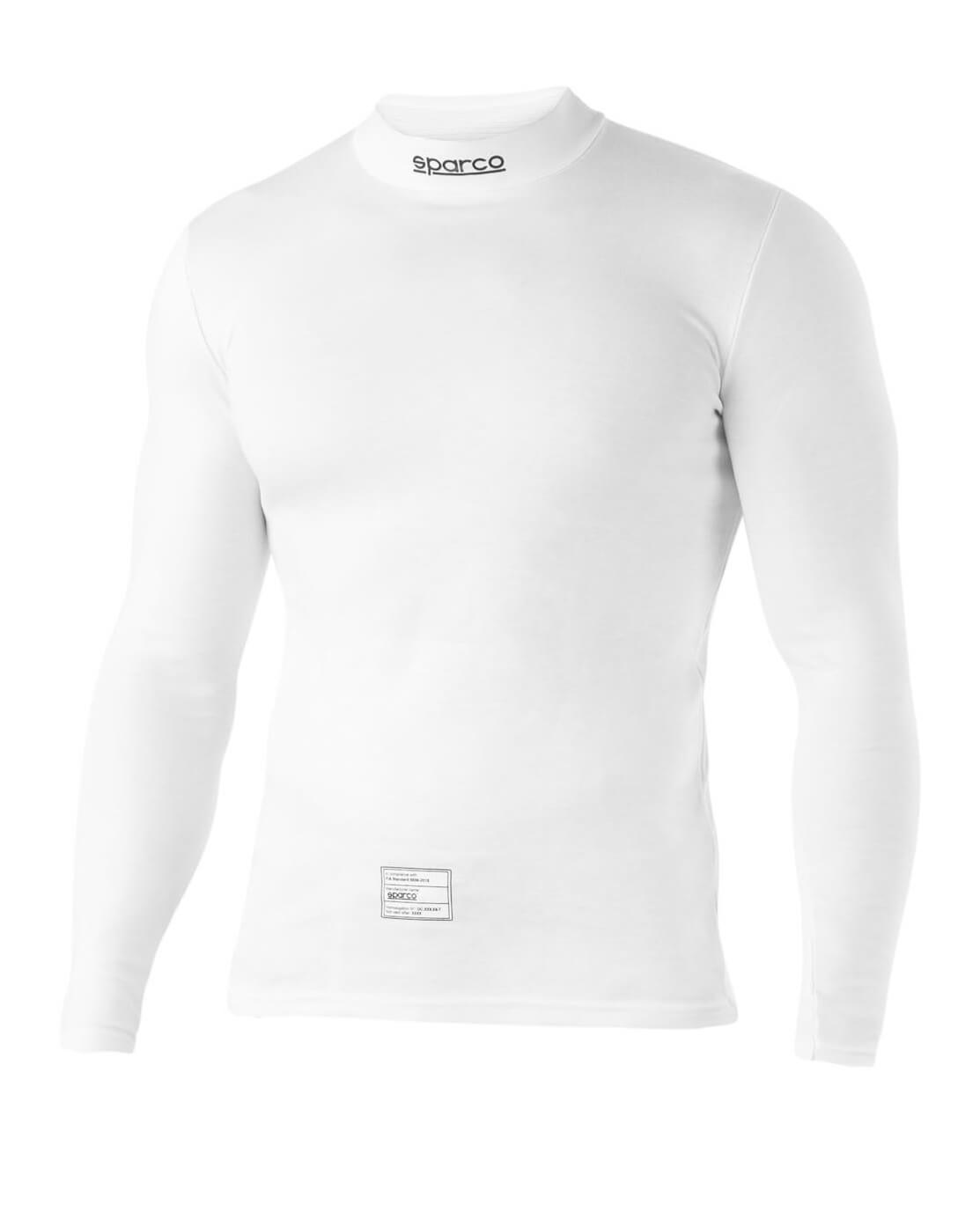 SPARCO 001782MBI6XXXL Racing Top RW-4, FIA 8856-2018, white, size XXXL Photo-0 