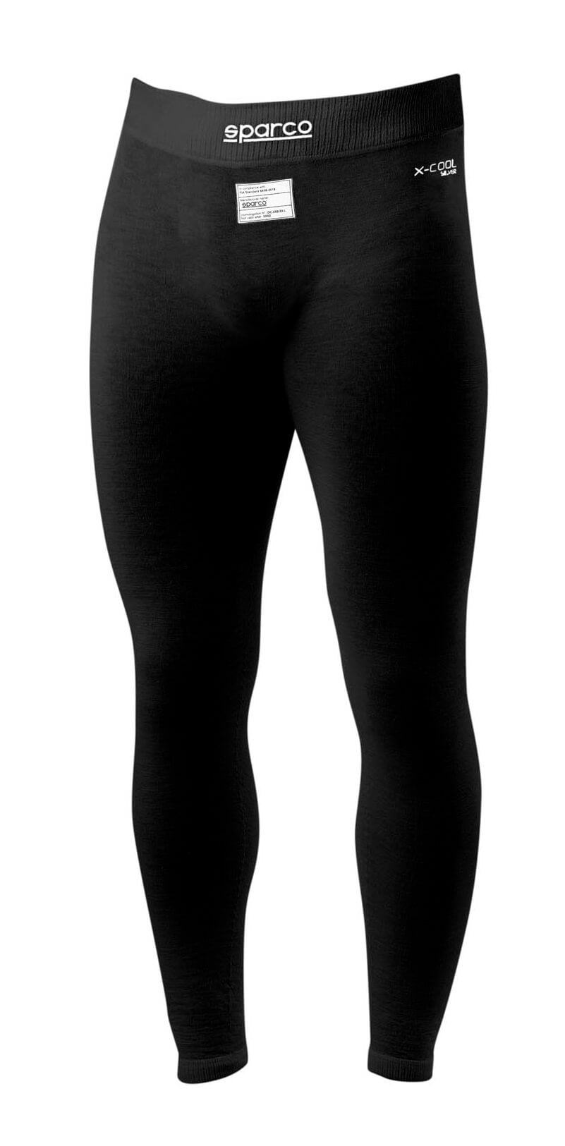 SPARCO 001784PNR0XS Racing Bottom underwear RW-10, FIA 8856-2018, black, size XS Photo-0 