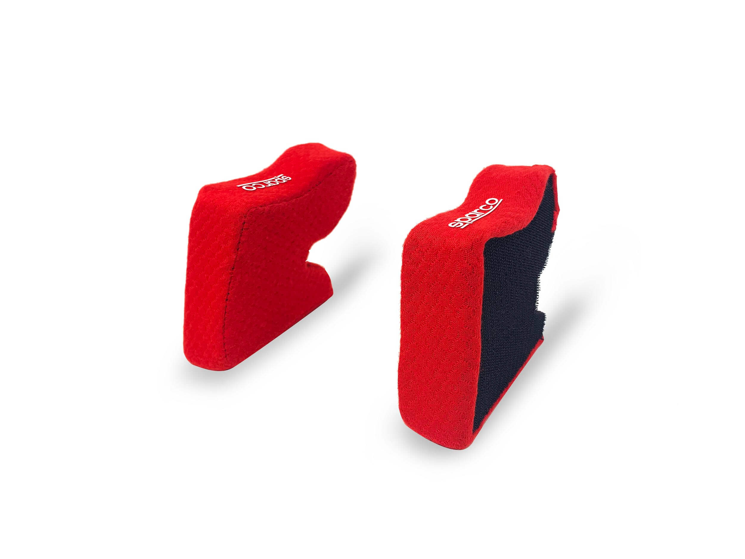 SPARCO 0032RF02RS40 Cheek pad set for Full Face helmets, red, 40 mm Photo-0 