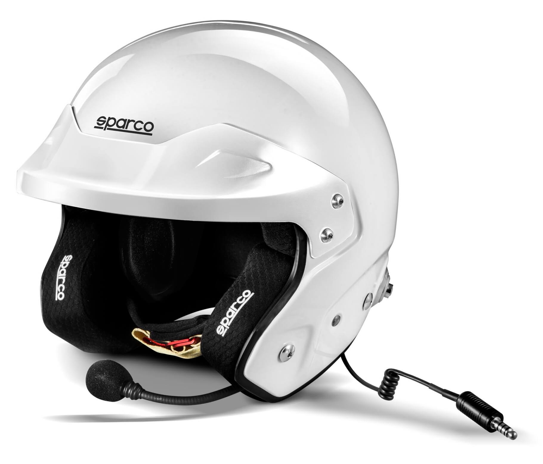 SPARCO 003369BI3ML RJ-i Racing helmet open-face, FIA/SNELL SA2020, white, size M+ (59) Photo-0 