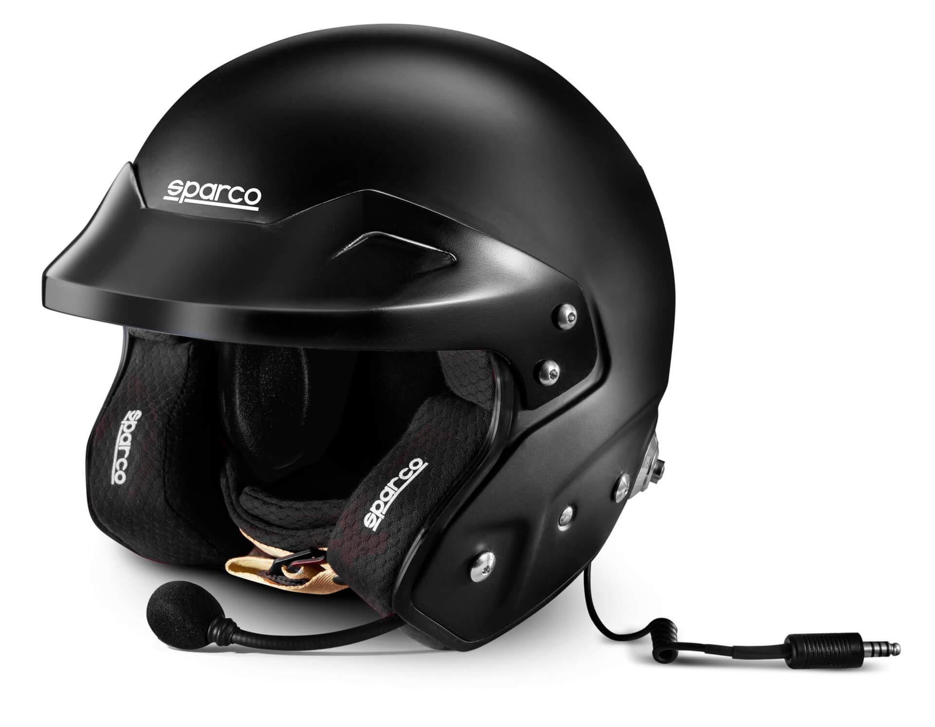 SPARCO 003369NR3ML RJ-i Racing helmet open-face, FIA/SNELL SA2020, black, size M+ (59) Photo-0 