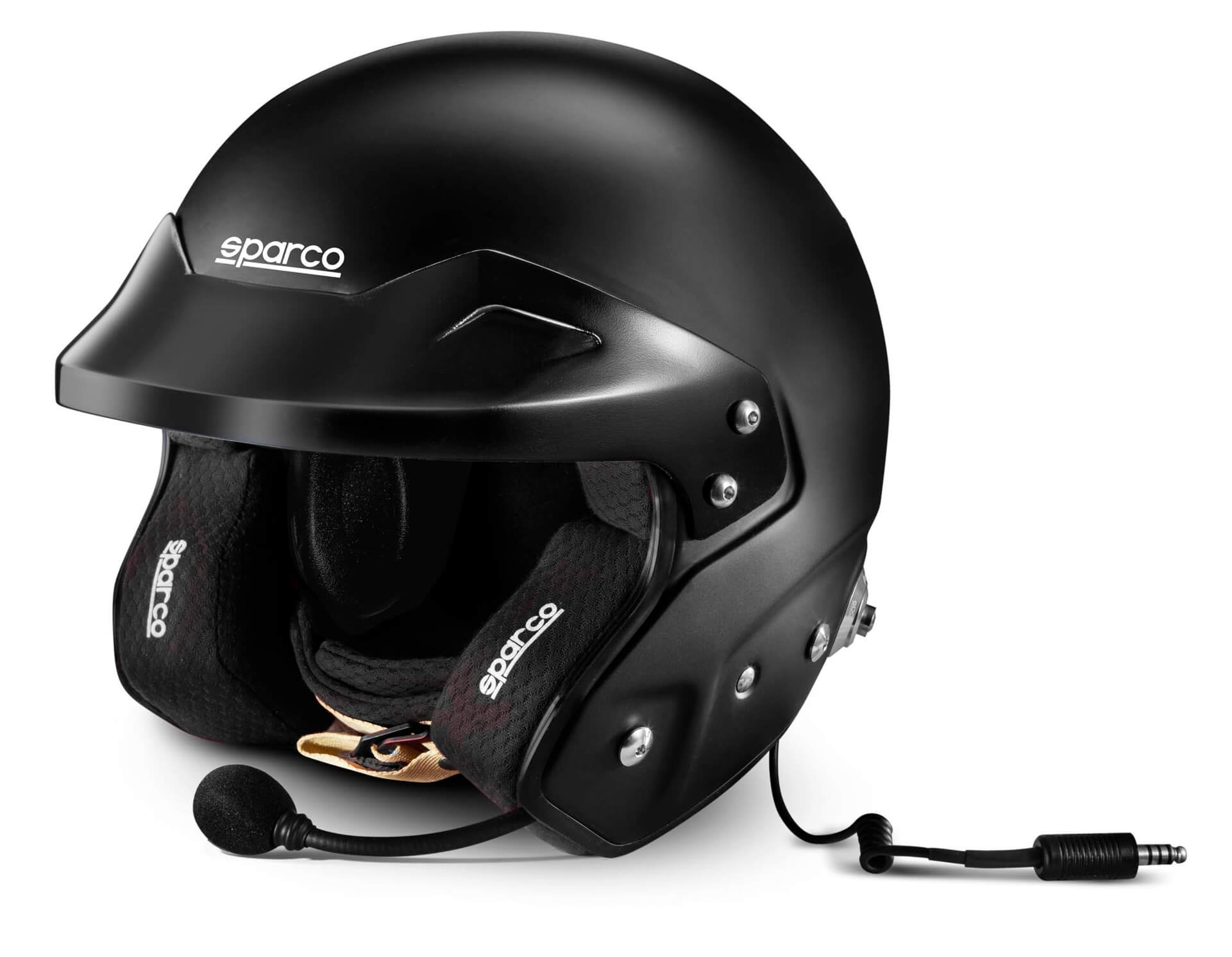 SPARCO 003369NR1S RJ-i Racing helmet open-face, FIA/SNELL SA2020, black, size S (55-56) Photo-0 