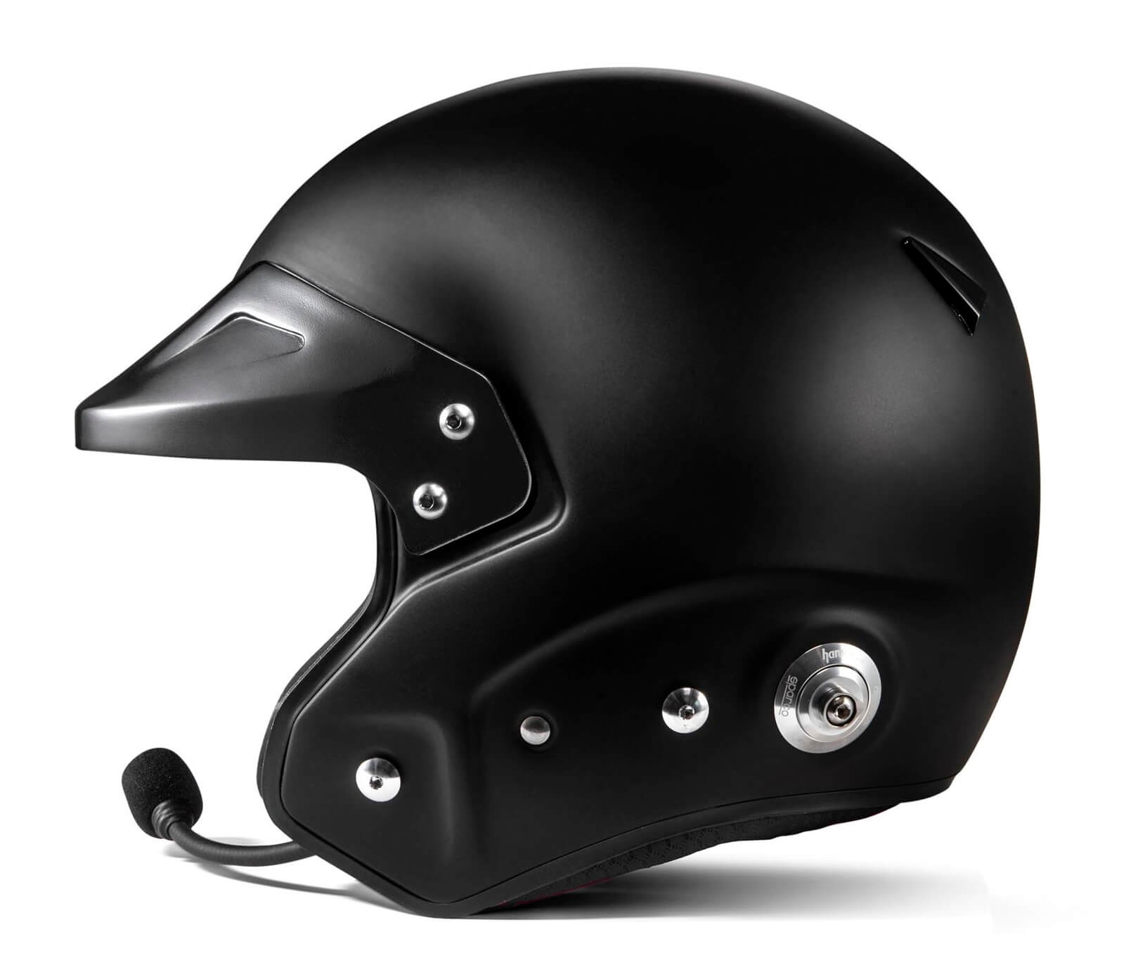 SPARCO 003369NR0XS RJ-i Racing helmet open-face, FIA/SNELL SA2020, black, size XS (53-54) Photo-2 