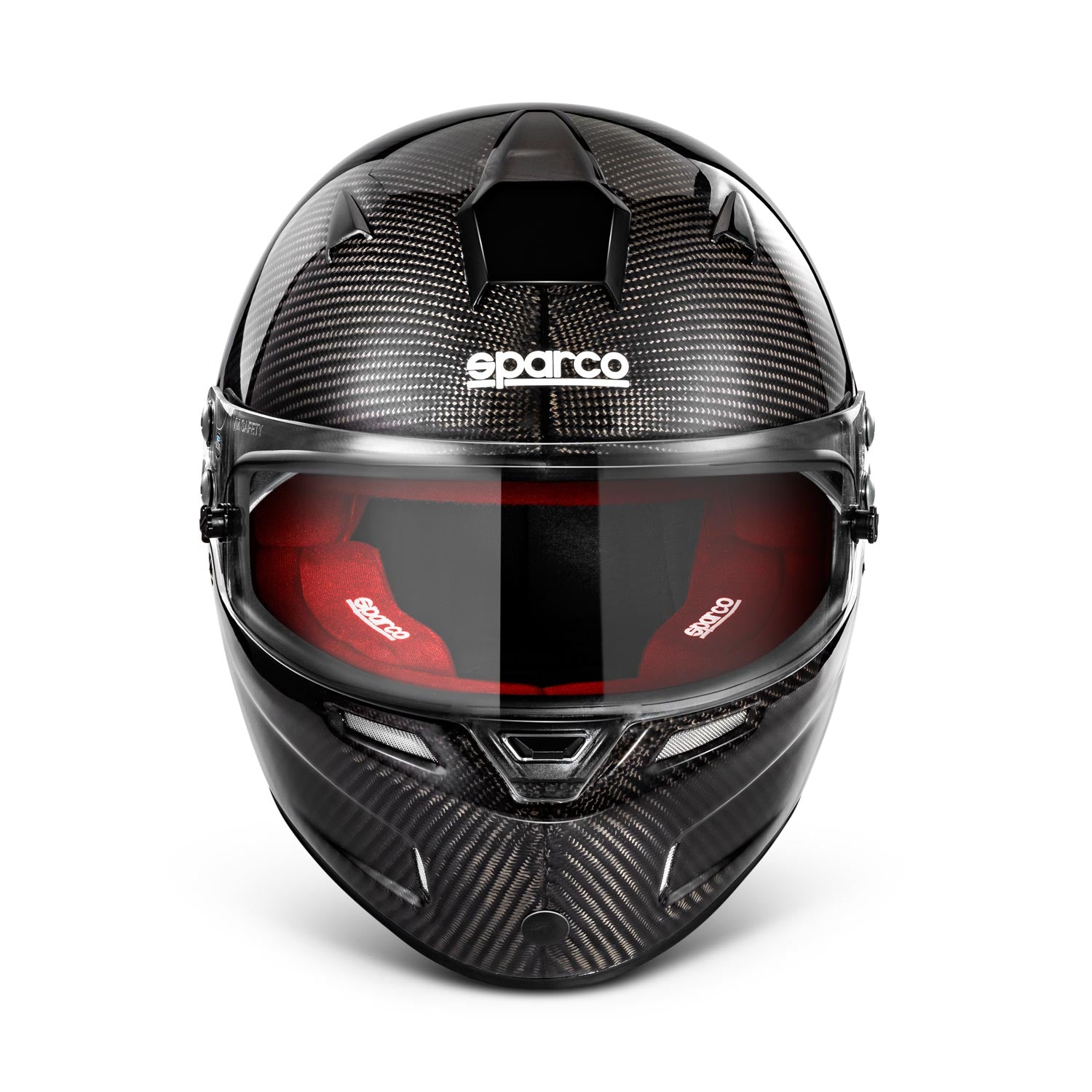 SPARCO 003374ZRS2M SKY RF-7W Racing helmet, FIA/SNELL SA2020, carbon/red, size M (57-58) Photo-0 