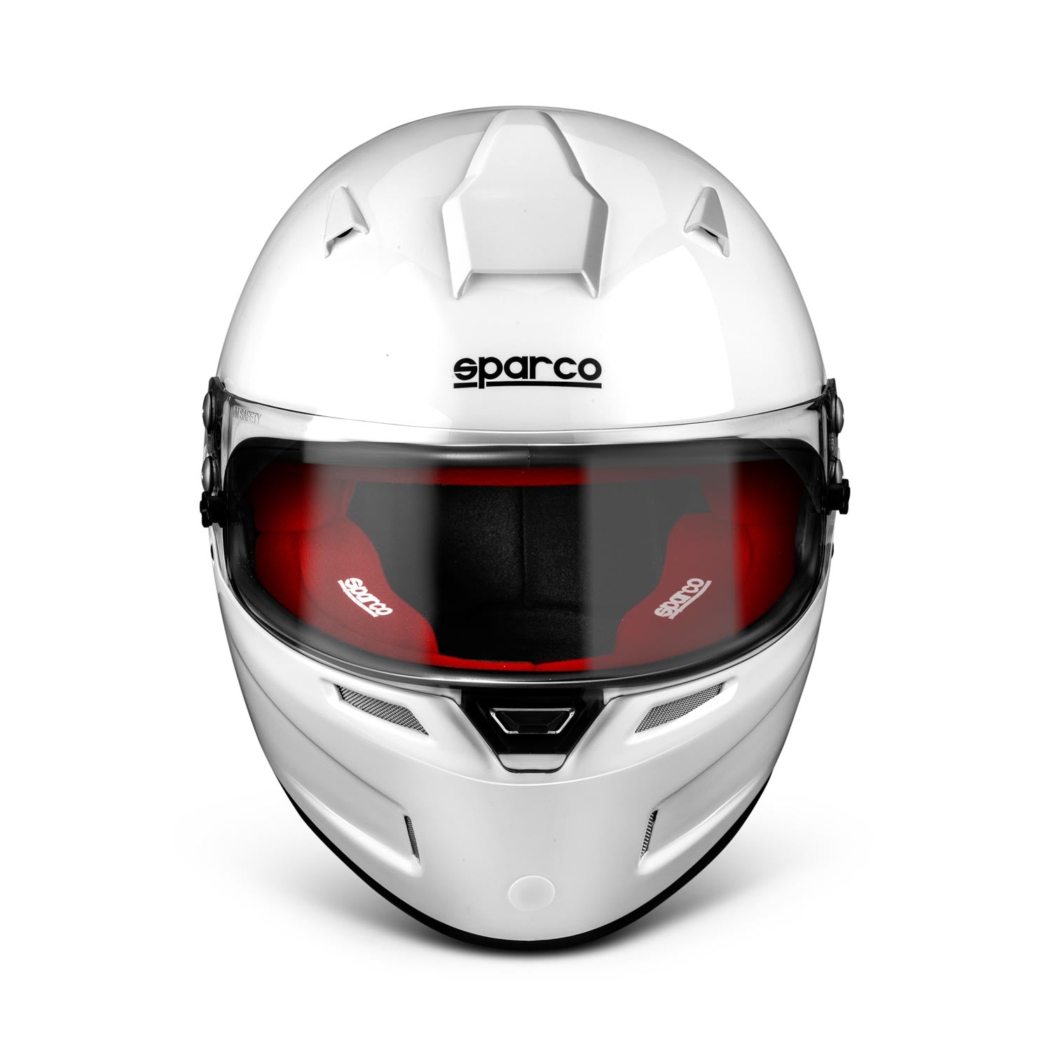 SPARCO 003375BIRS0XS RF-5W Racing helmet, FIA/SNELL SA2020, white/red, size XS (53-54) Photo-0 