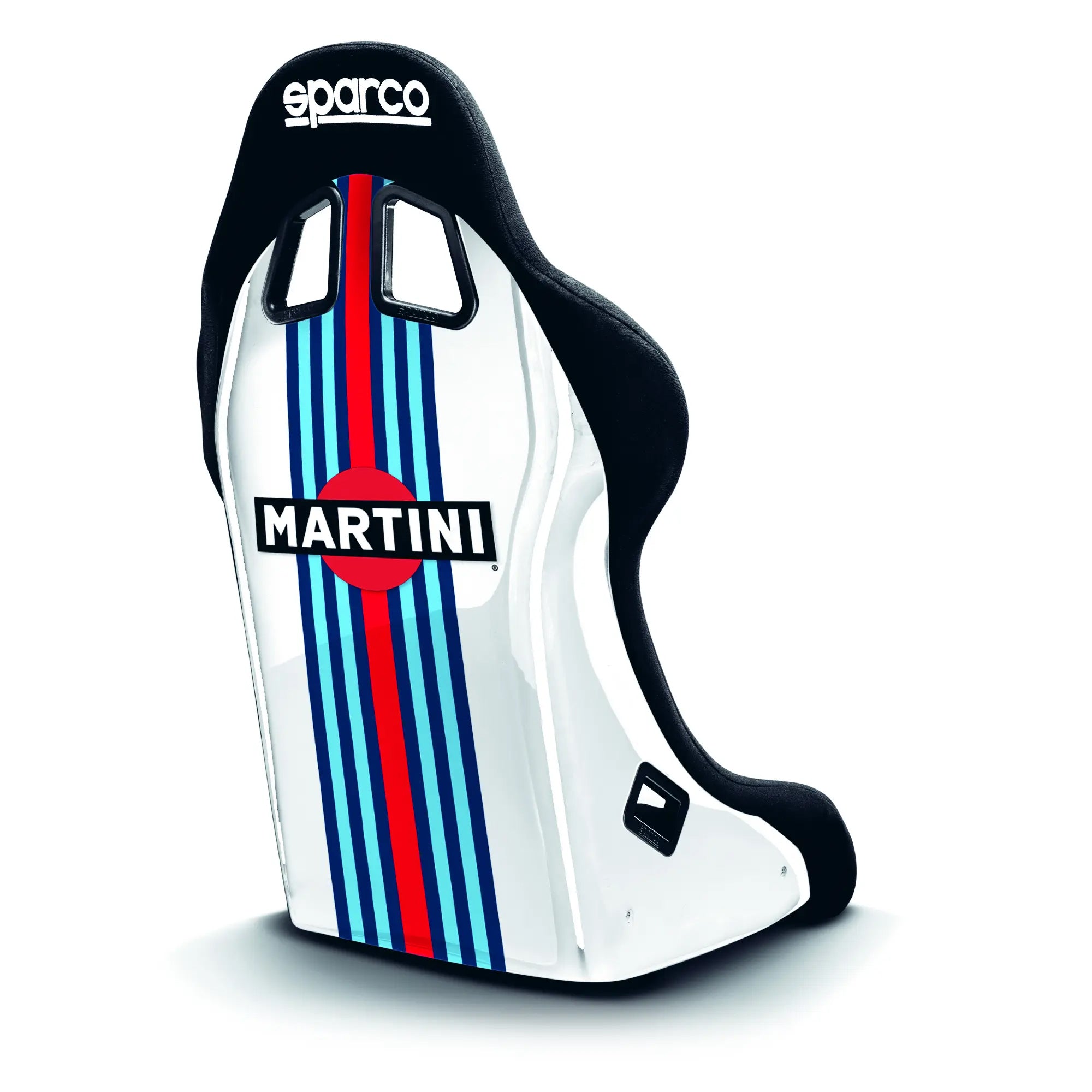 SPARCO 008007WRMRNR EVO QRT MARTINI RACING Wrap back Seat, FIA 8855-1999, black, size M Photo-0 