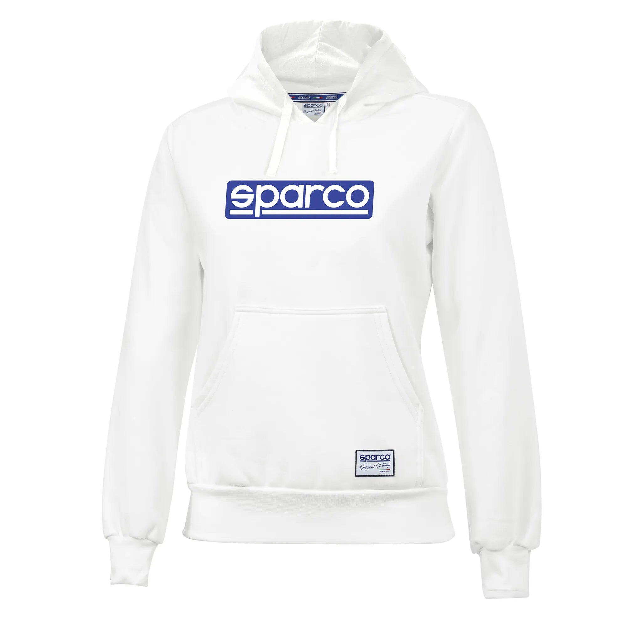 SPARCO 01319BI3L HOODIE LADY "ORIGINAL", white, size L Photo-0 