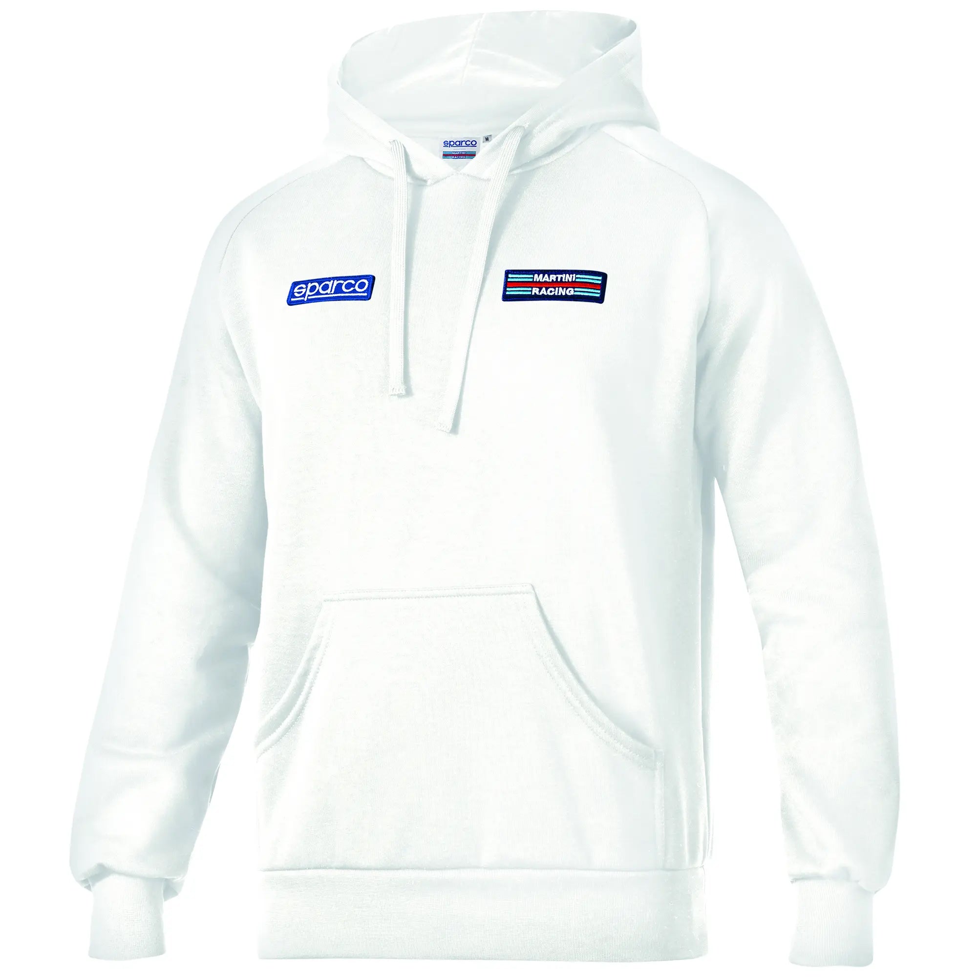 SPARCO 01340MRBI6XXX Hoodie BIG STRIPES MARTINI RACING, white, size XXXL Photo-0 