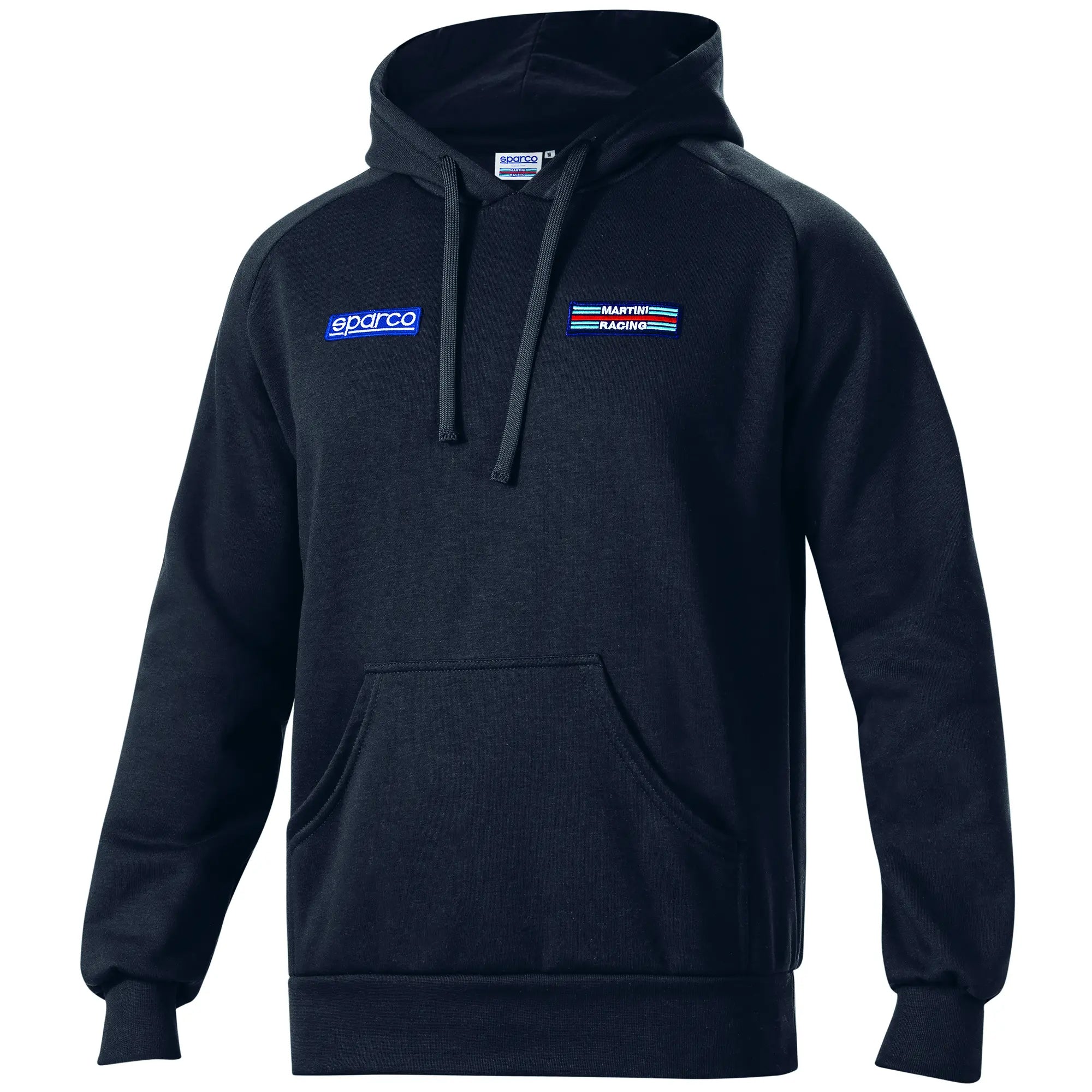 SPARCO 01340MRNR5XXL Hoodie BIG STRIPES MARTINI RACING, black, size XXL Photo-0 