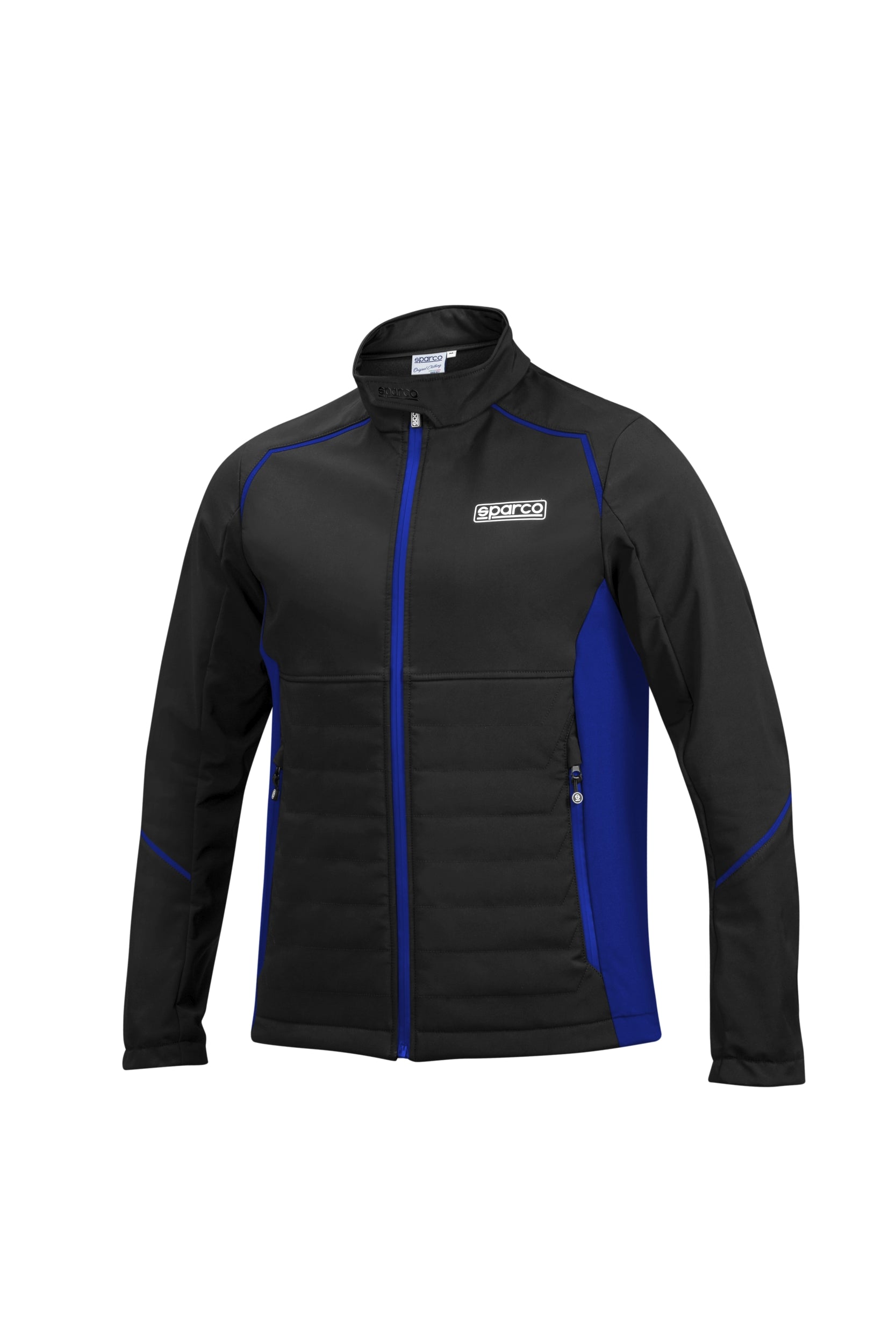 SPARCO 01363NRAZ3L SOFT SHELL Jacket, black/blue, size L Photo-0 