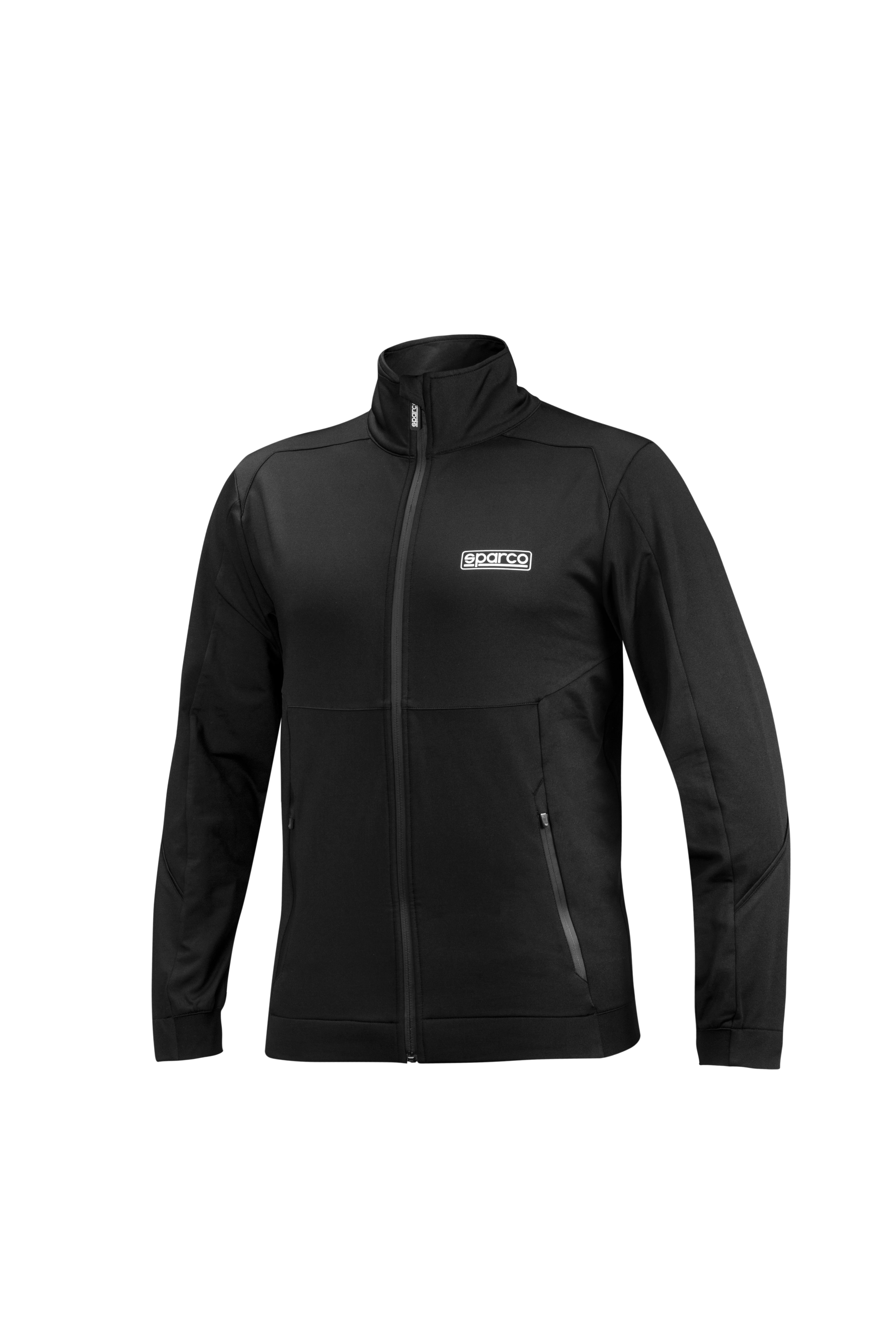 SPARCO 01366NR5XXL FULL ZIP SWEATSHIRT, black, size XXL Photo-0 