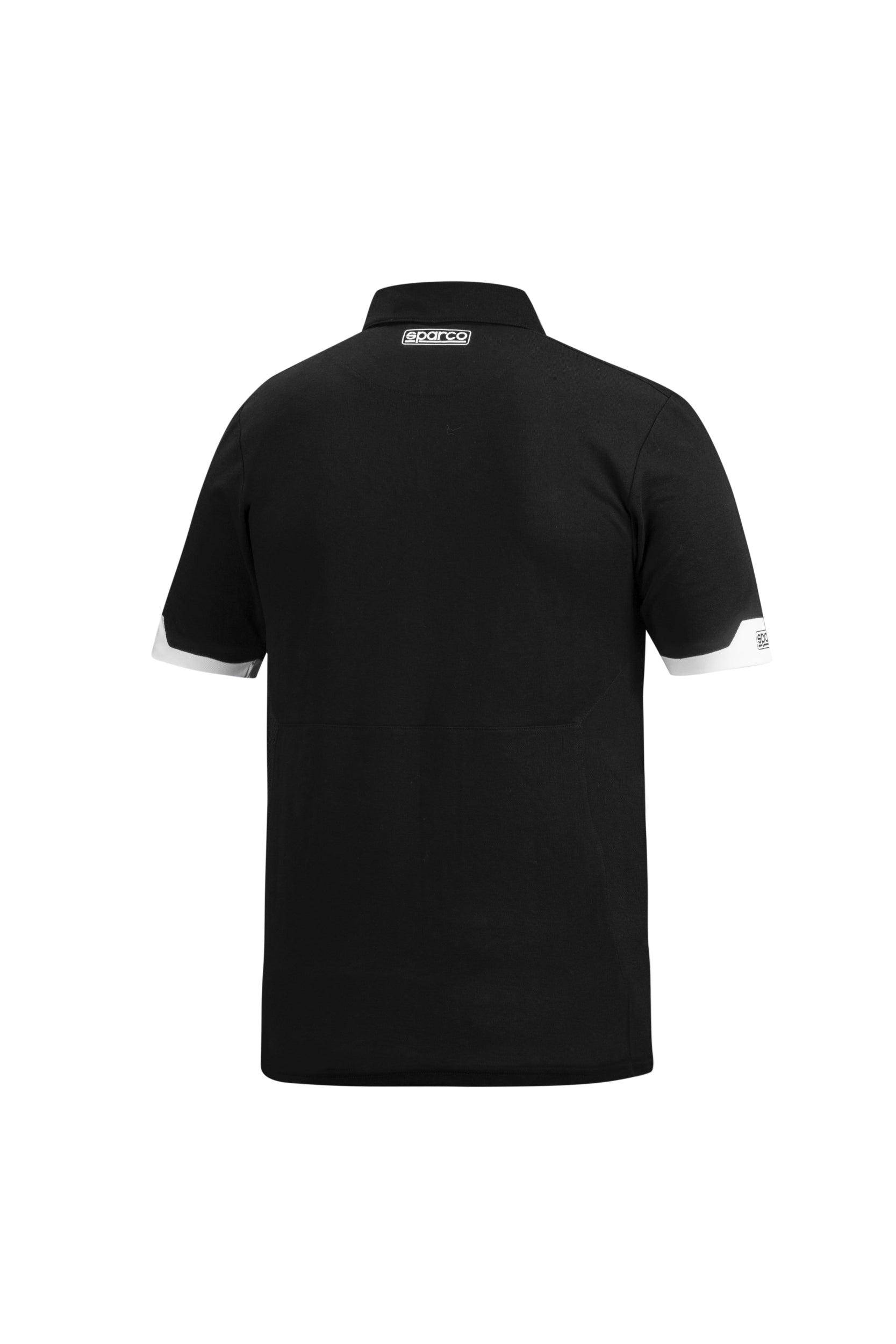 SPARCO 01367NR0XS POLO ZIP, black, size XS Photo-1 