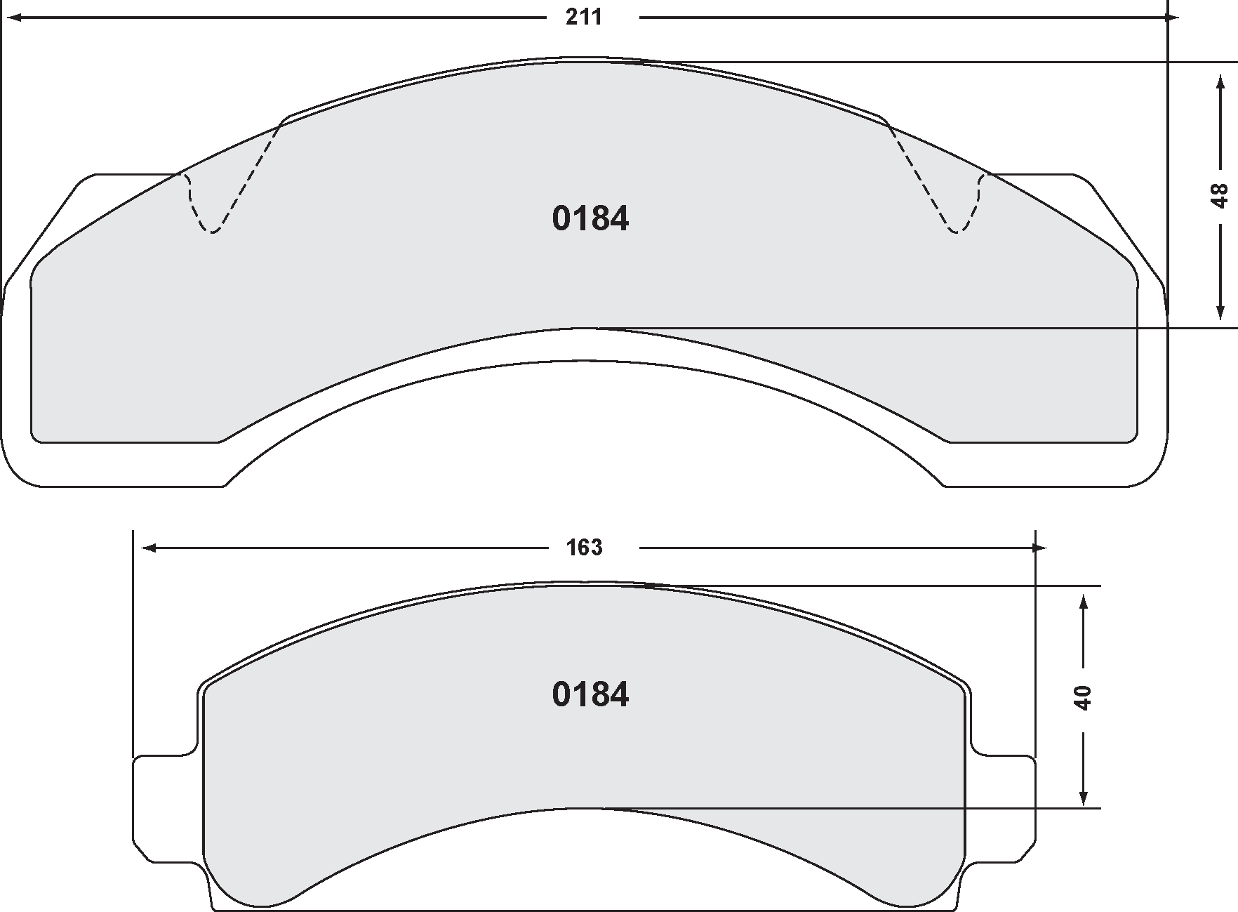 PFC 0184.20 184 CARBON METALLIC BRAKE PAD SET Photo-0 