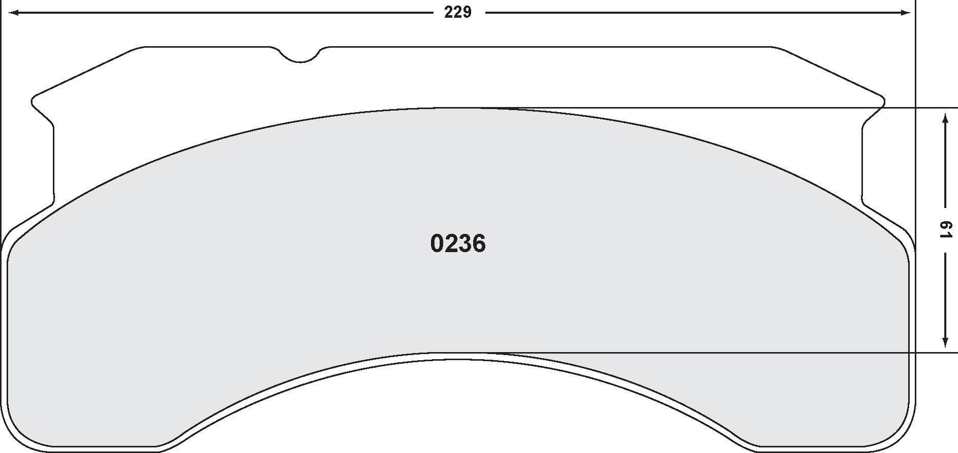 PFC 0236.20 236 CARBON METALLIC BRAKE PAD SET Photo-0 