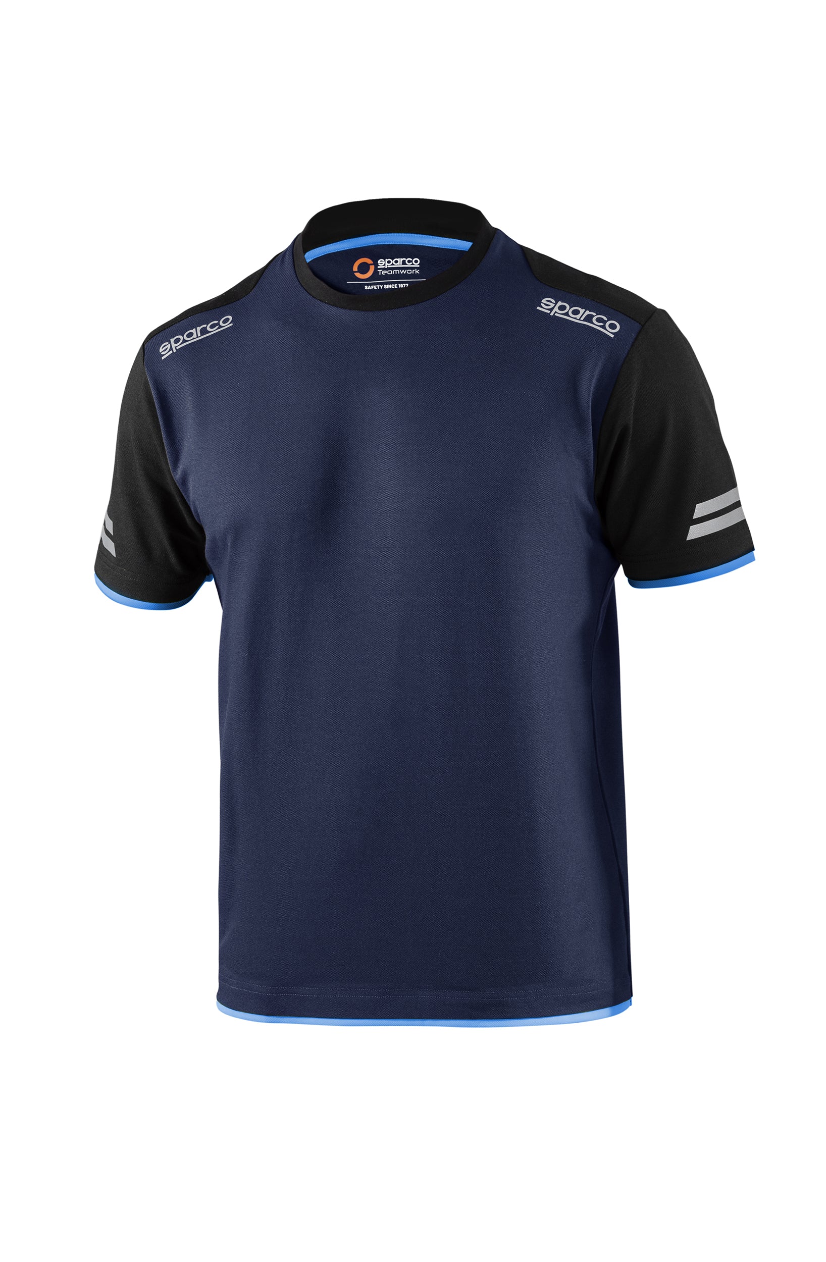 SPARCO 02416BMAZ2M TECH T-shirt, navy blue/blue, size M Photo-0 