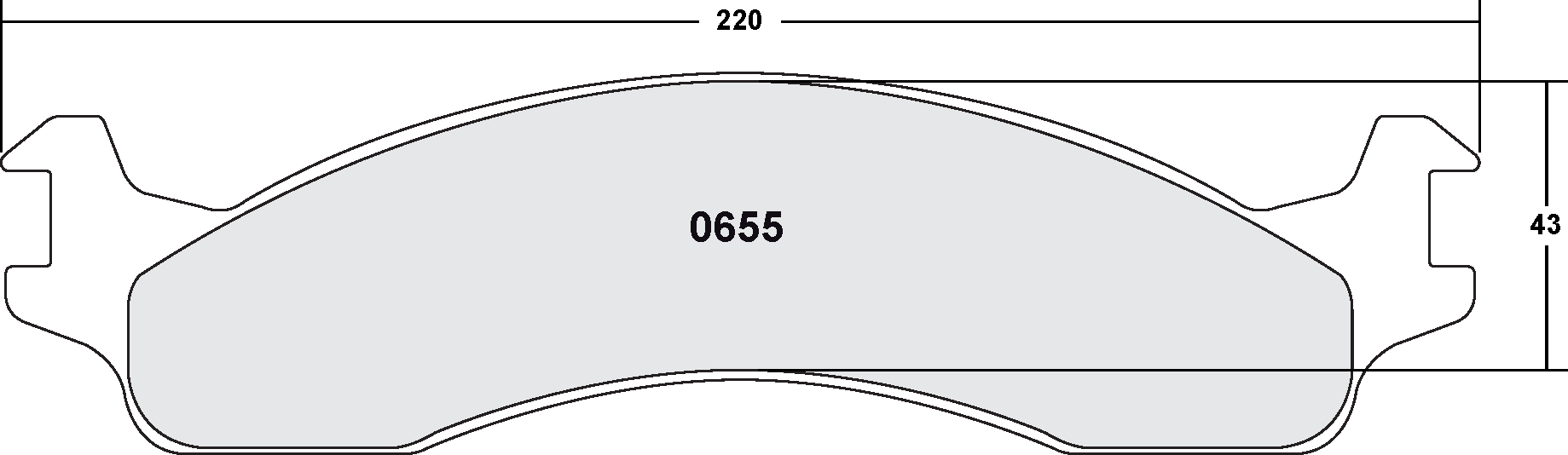 PFC 0655.20 655 CARBON METALLIC BRAKE PAD SET Photo-0 