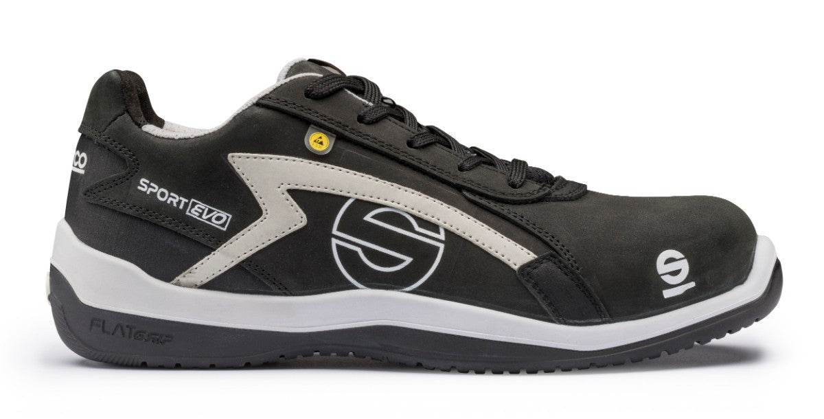 SPARCO 0751639NRGR Mechanic shoes SPORT EVO black/grey, size 39 Photo-0 