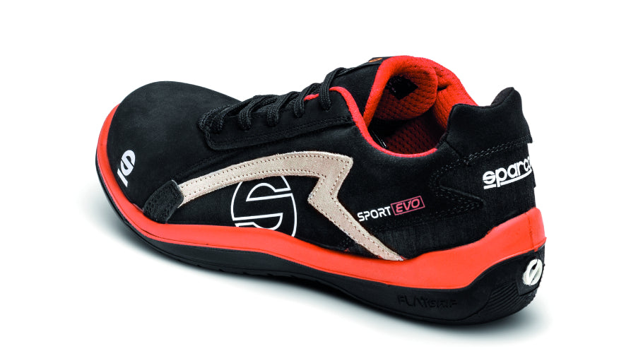 SPARCO 0751638RSNR Mechanic shoes SPORT EVO, size black/red, size 38 Photo-1 