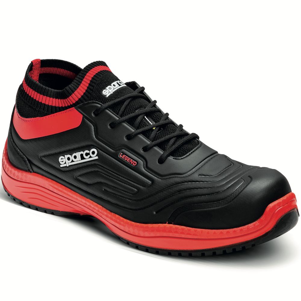 SPARCO 0752546NRRS Mechanic shoes LEGEND, black/red, size 46 Photo-0 