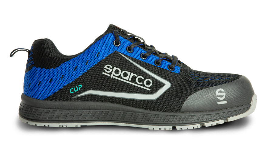 SPARCO 0752643NRAZ Mechanic shoes CUP, black/blue, size 43 Photo-1 