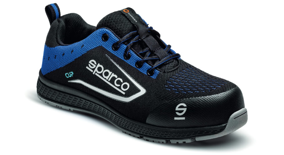 SPARCO 0752635NRAZ Mechanic shoes CUP, black/blue, size 35 Photo-0 