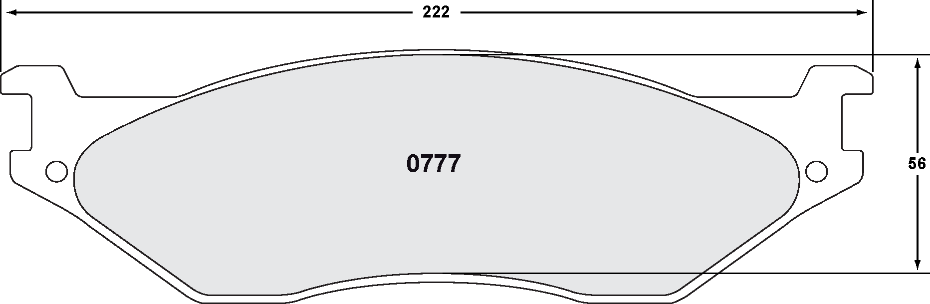 PFC 0777.20 777 CARBON METALLIC BRAKE PAD SET Photo-0 