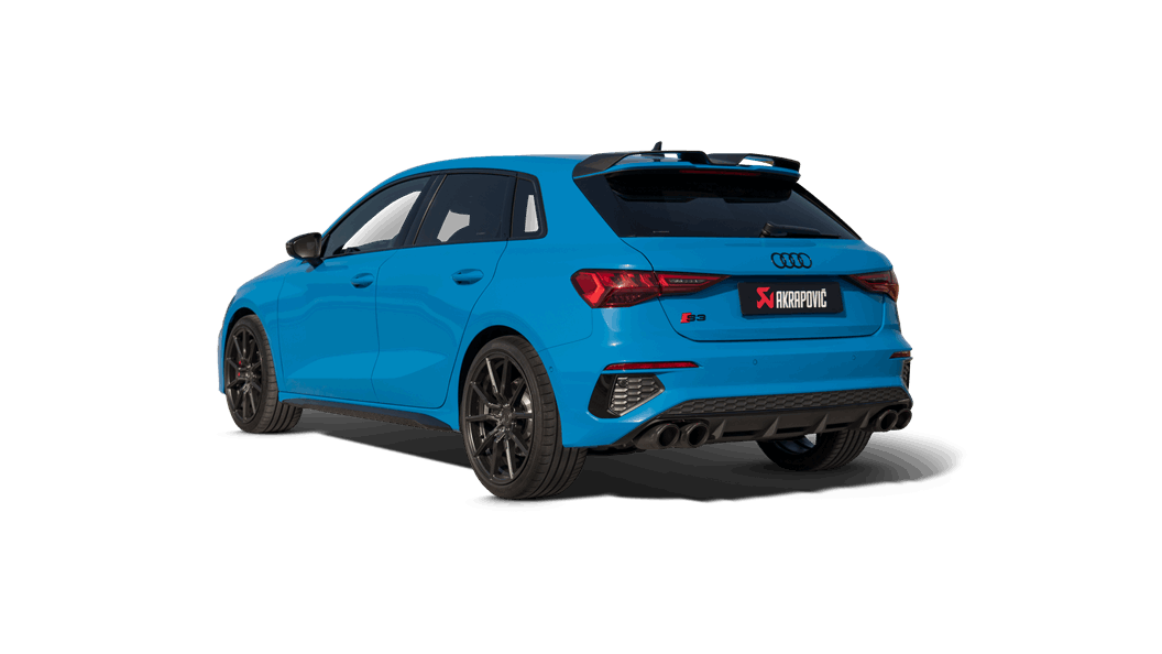 AKRAPOVIC S-AU/TI/17H Evolution Line (Titanium) for AUDI S3 Sportback (8Y) 2020-2024 Photo-2 