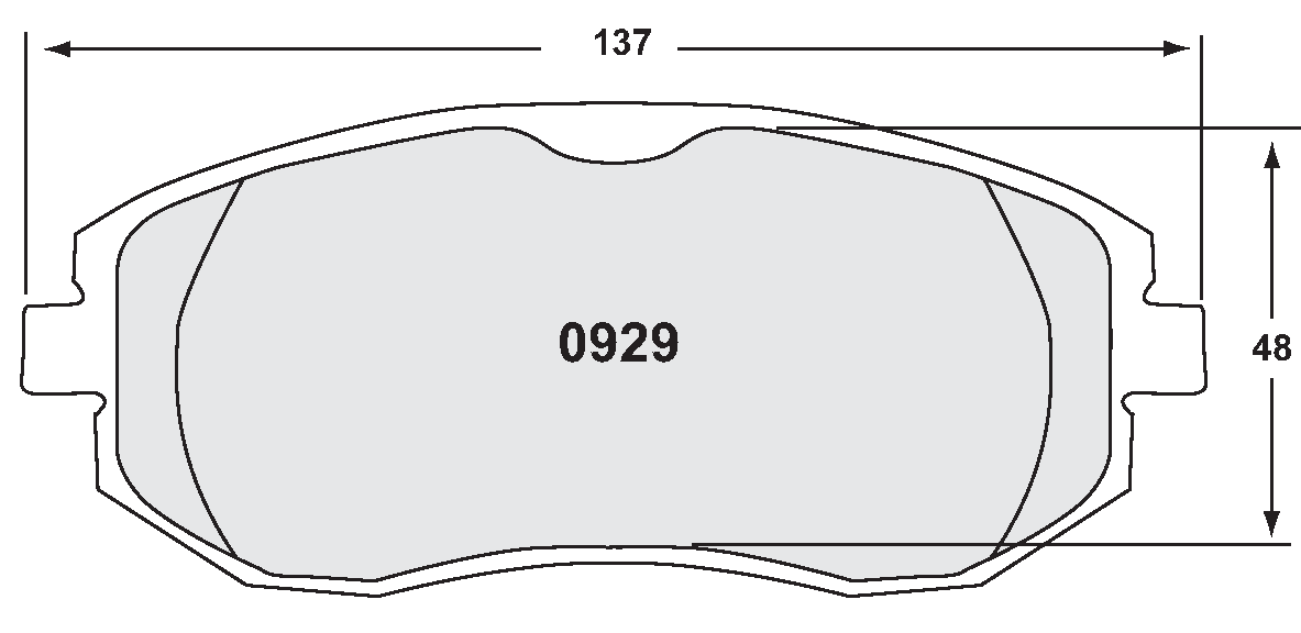 PFC 0929.15.17.44 Front Brake Pads for SUBARU BRZ / TOYOTA GT86 / GR86 (15 Compound, 17 mm) Photo-0 