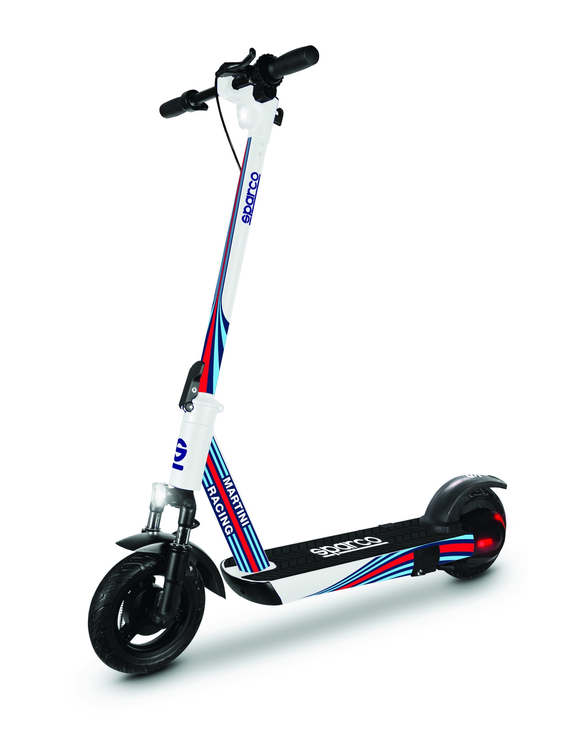 SPARCO 099107MRBI MAX S2 MARTINI RACING E-scooter, white Photo-0 