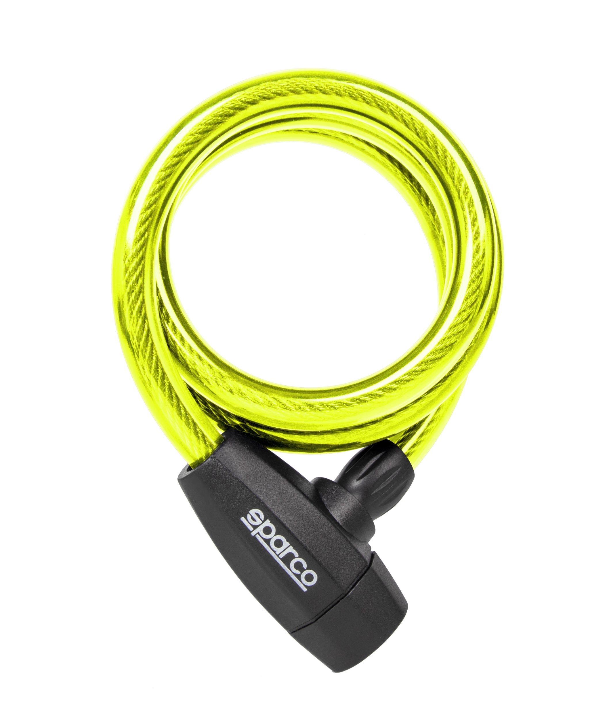 SPARCO 099117GF Coil Cable Lock, yellow Photo-0 